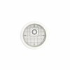 Bocchi 18.5 in W x 18.5 in L x 9 in H, Fireclay, Fireclay Kitchen Sink 1361-001-0120